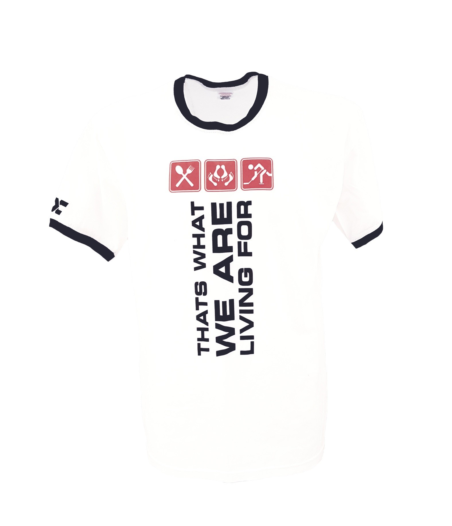 HOKEJAM That`s What We Are Living For Adult T-skjorte