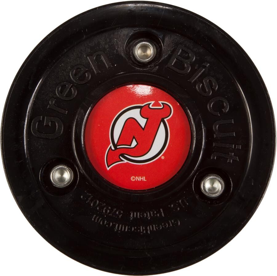 GREEN BISCUIT New Jersey Devils Off Ice Training Hockey Puck