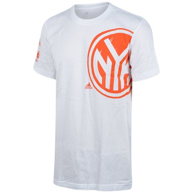 ADIDAS New York Knicks Basketball T-skjorte