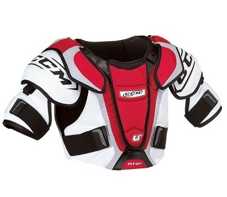 CCM U+Fit07 Senior Hockey Skulderbeskyttelse