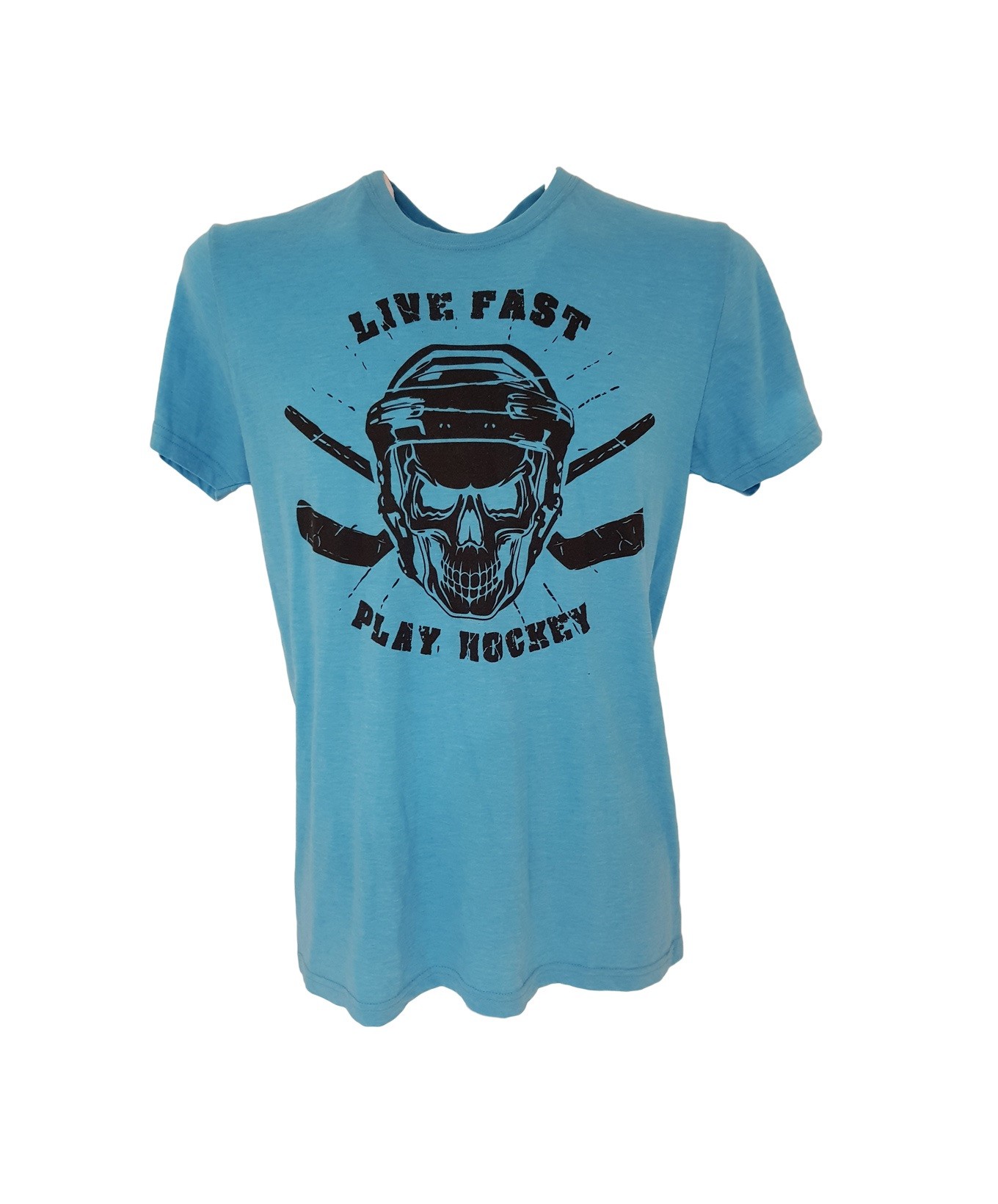 HOKEJAM Live Fast Play Hockey Adult T-skjorte