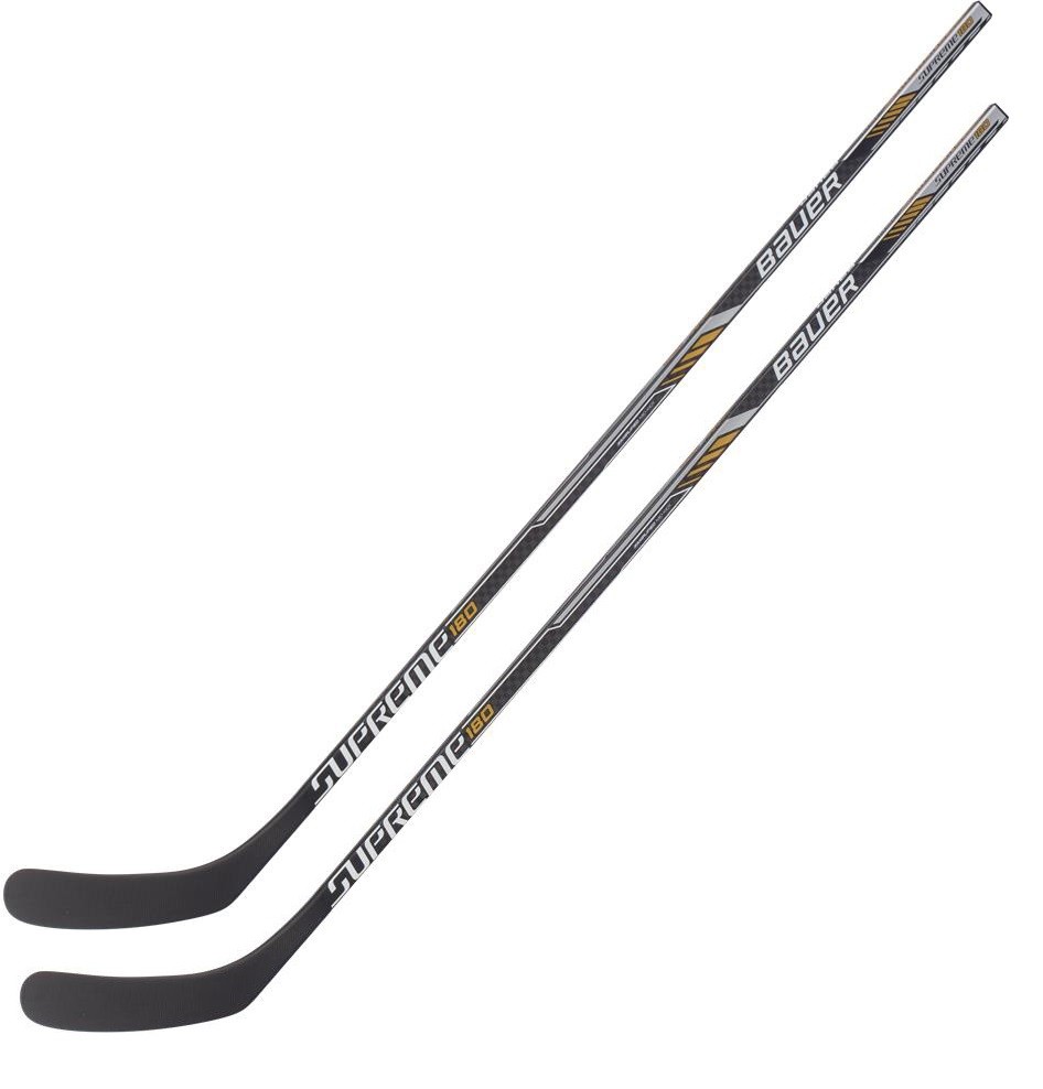 2 Pack BAUER Supreme 180 Ice Hockey Sticks Senior Flex