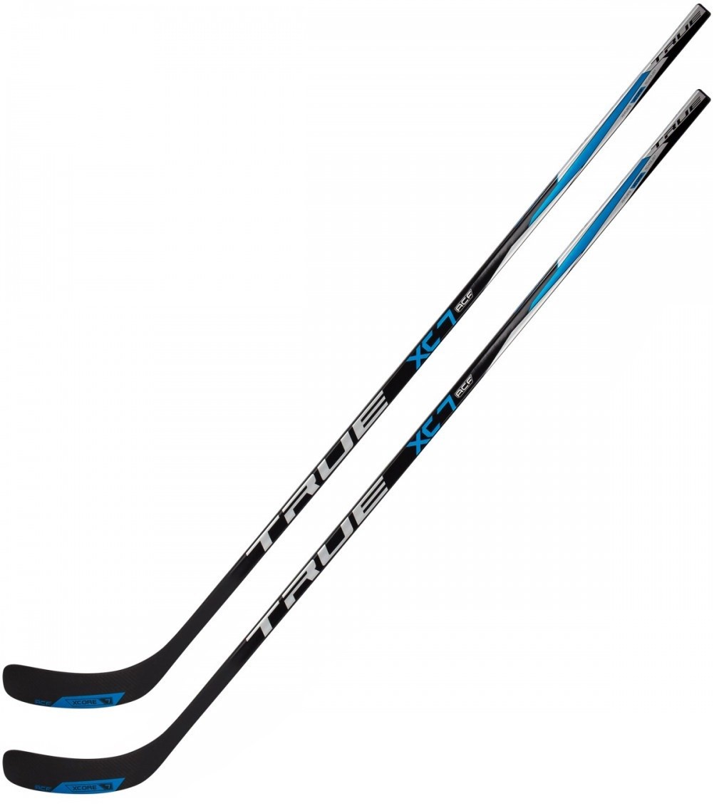 2 Pack TRUE Xcore 7 ACF Ice Hockey Sticks Senior Flex