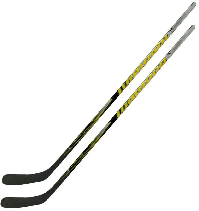 2 Pack WARRIOR Diablo Yellow Ice Hockey Sticks Senior Flex