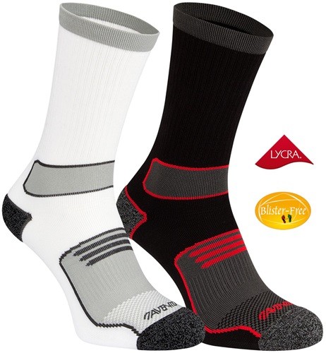 AVENTO Sports Socks Men 2 Pack