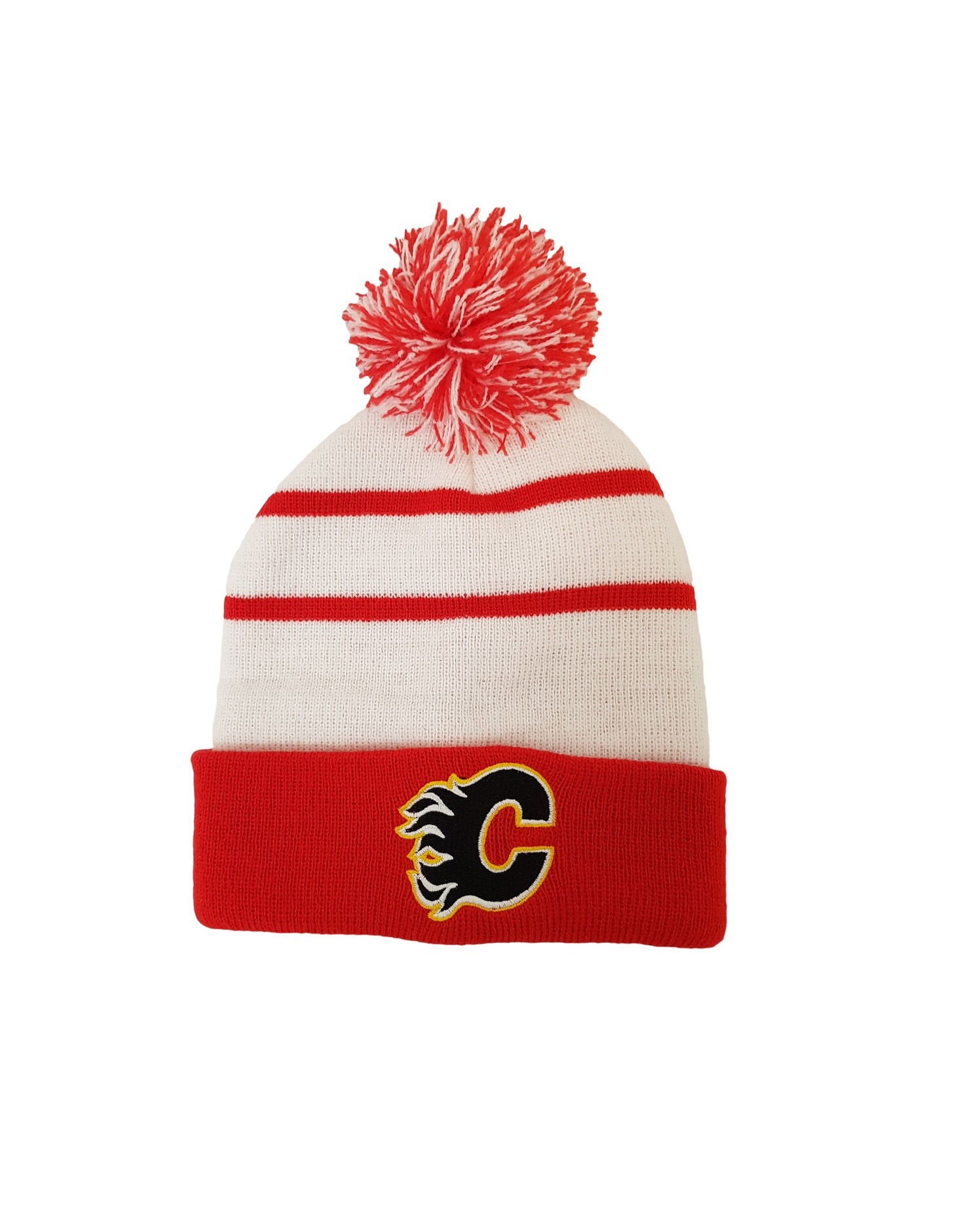 NHL Youth Calgary Flames Retro Toque Winter Hat