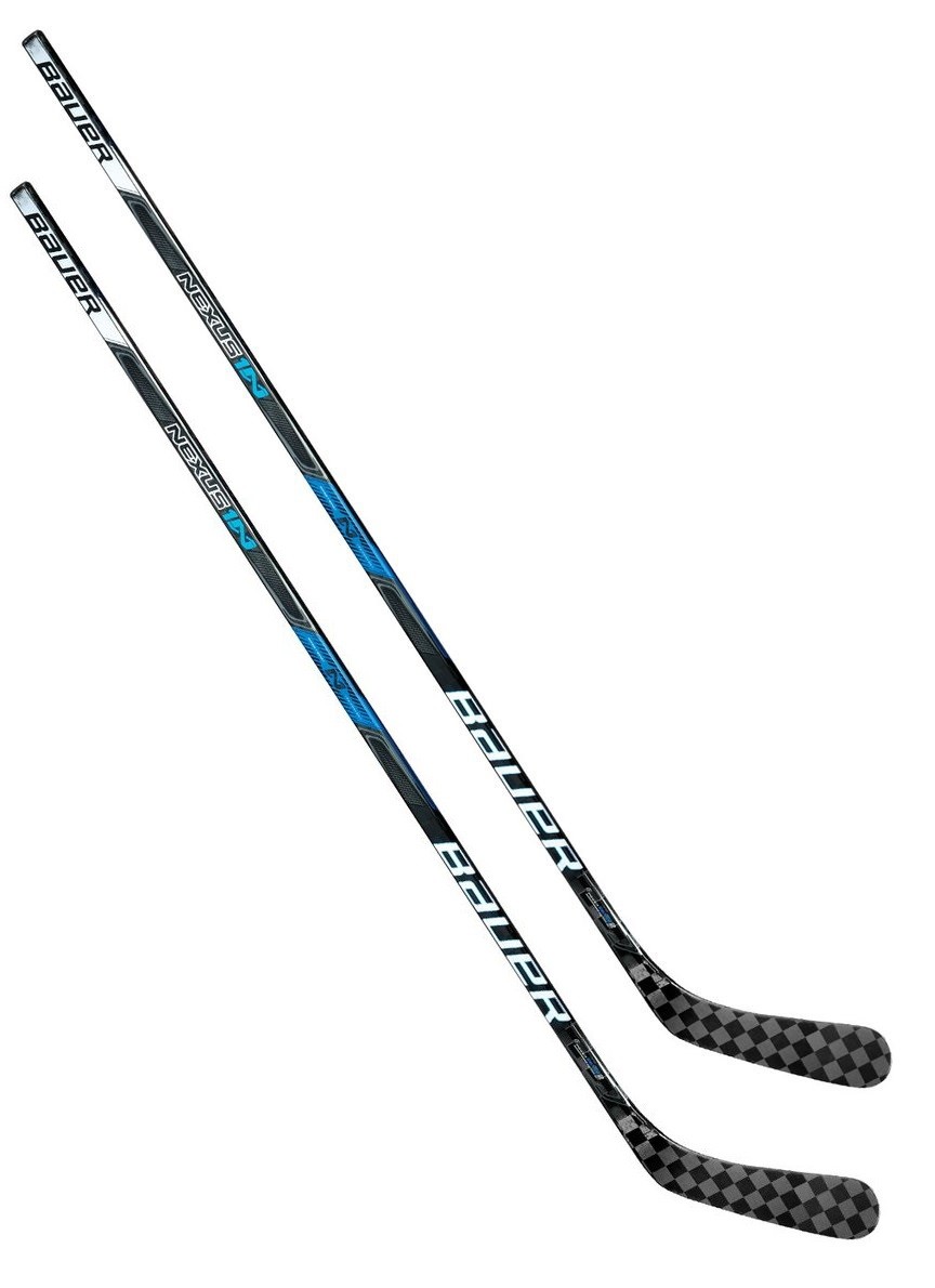 2 Pack BAUER Nexus 1N Season 2016 Ice Hockey Sticks Junior Flex