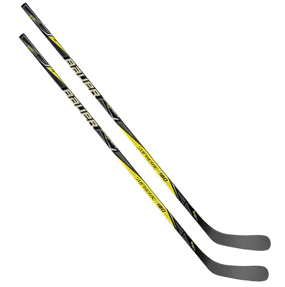 2 Pack BAUER Supreme S180 Season 2017 Ice Hockey Sticks Intermediate Flex