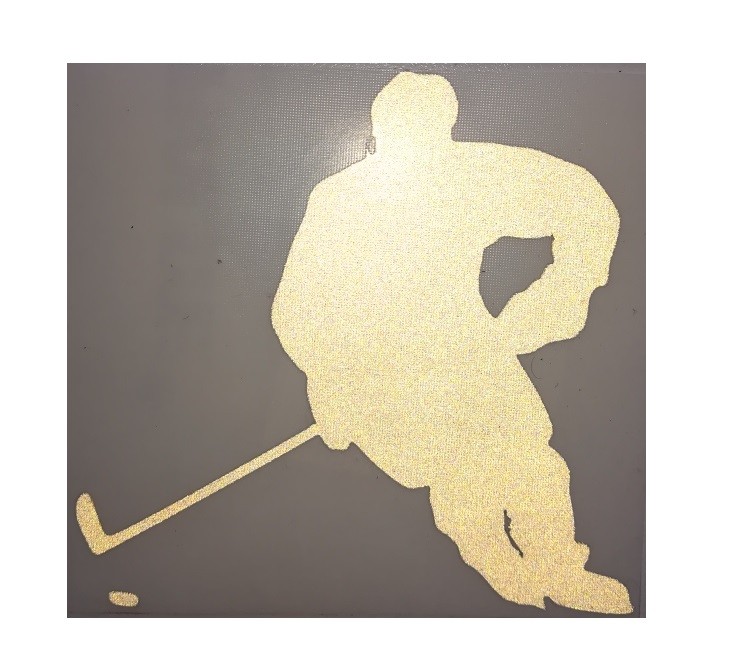 HOKEJAM Player Sticker Size 1 Style 001