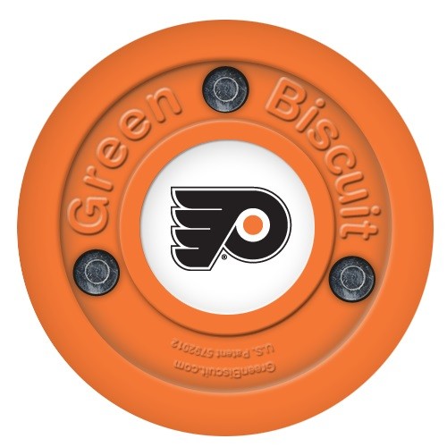 GREEN BISCUIT Philadelphia Flyers Off Ice Training Hockey Puck