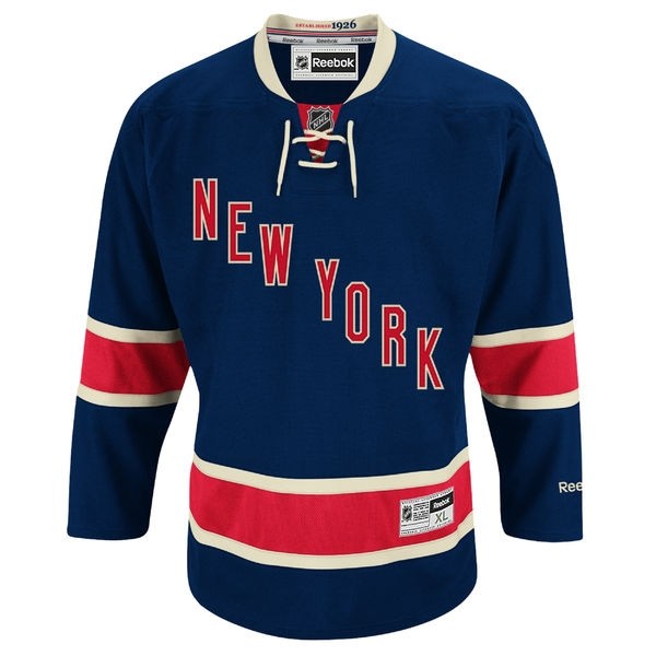 Reebok New York Rangers Vintage Adult Premier Jersey Home