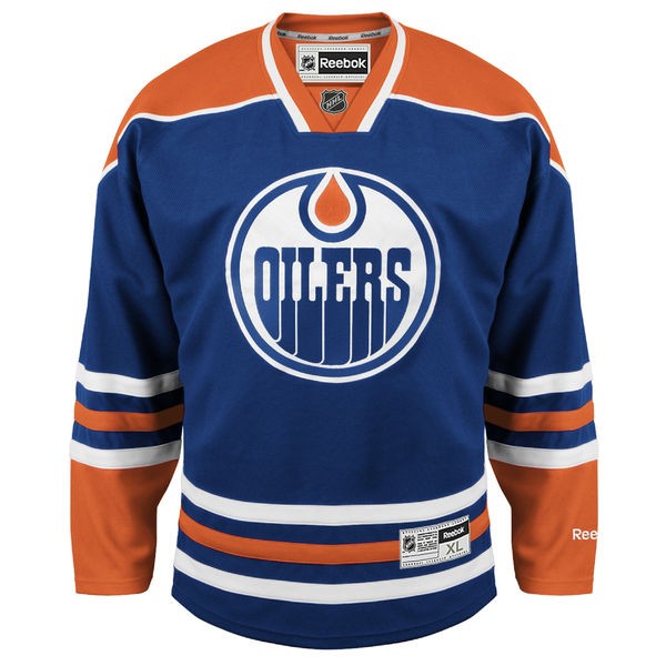 Reebok Edmonton Oilers Edge Adult Premier Jersey