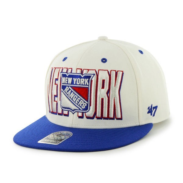 BRAND 47 New York Rangers Two Tone Hardball Cap