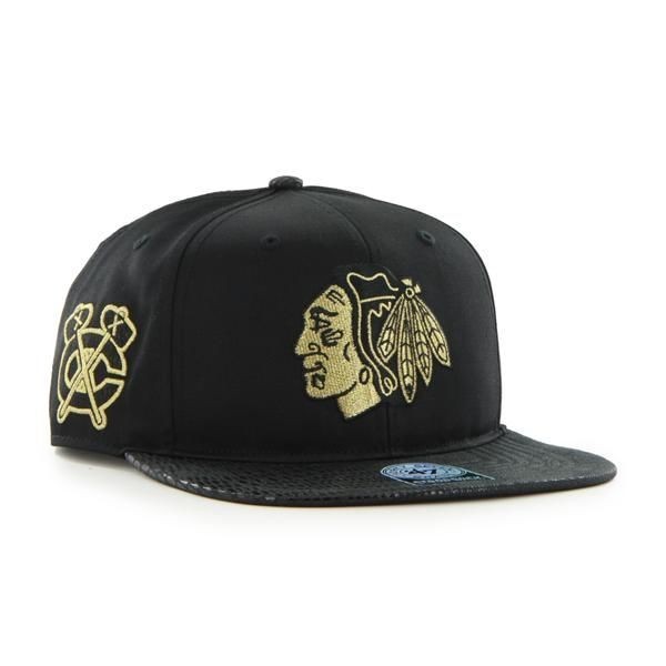 BRAND 47 Chicago Blackhawks Juli Gunk Croc Vintage Cap