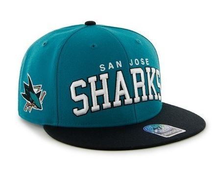 BRAND 47 San Jose Sharks Blockshed Cap