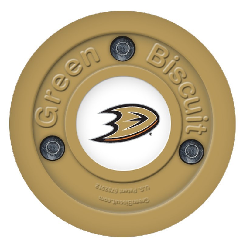 GREEN BISCUIT Anaheim Ducks Off Ice Training Hockey Puck